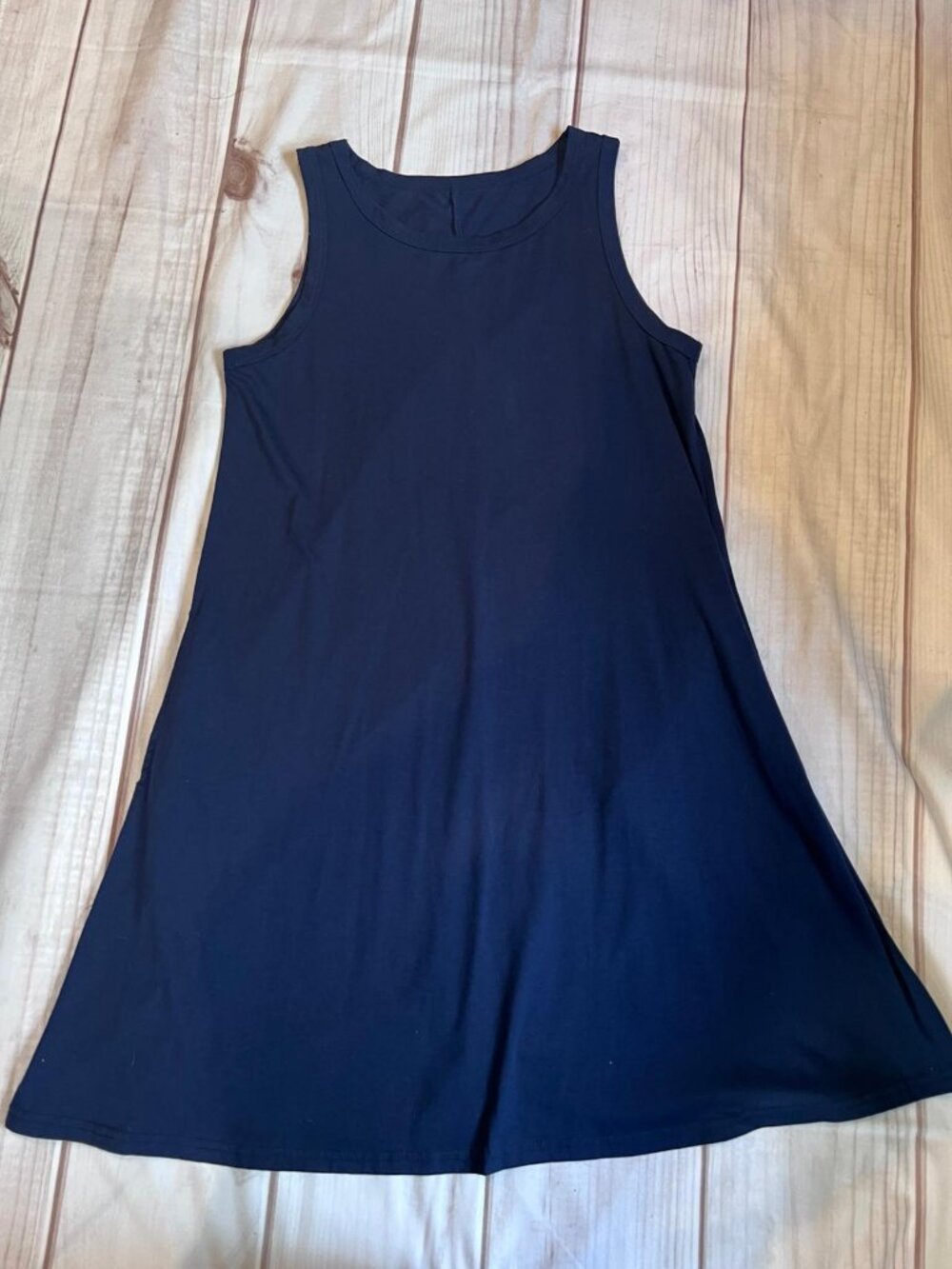 Blue Summer swing dress